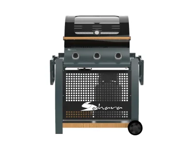 Газовый гриль SAHARA 3 Burner Oak BBQ