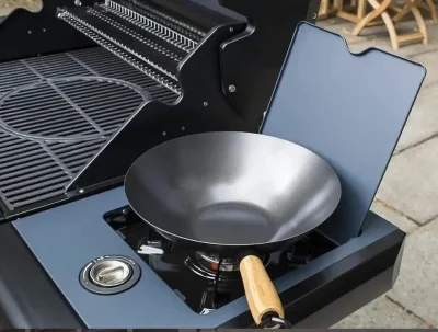 Газовый гриль SAHARA X450 4 BURNER BBQ, серый