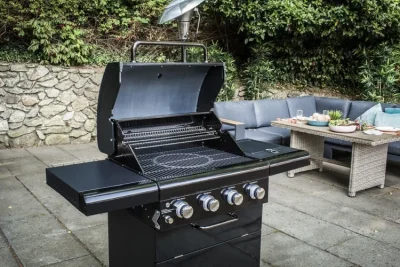Газовый гриль SAHARA A450 4 BURNER PERFORMER, черный